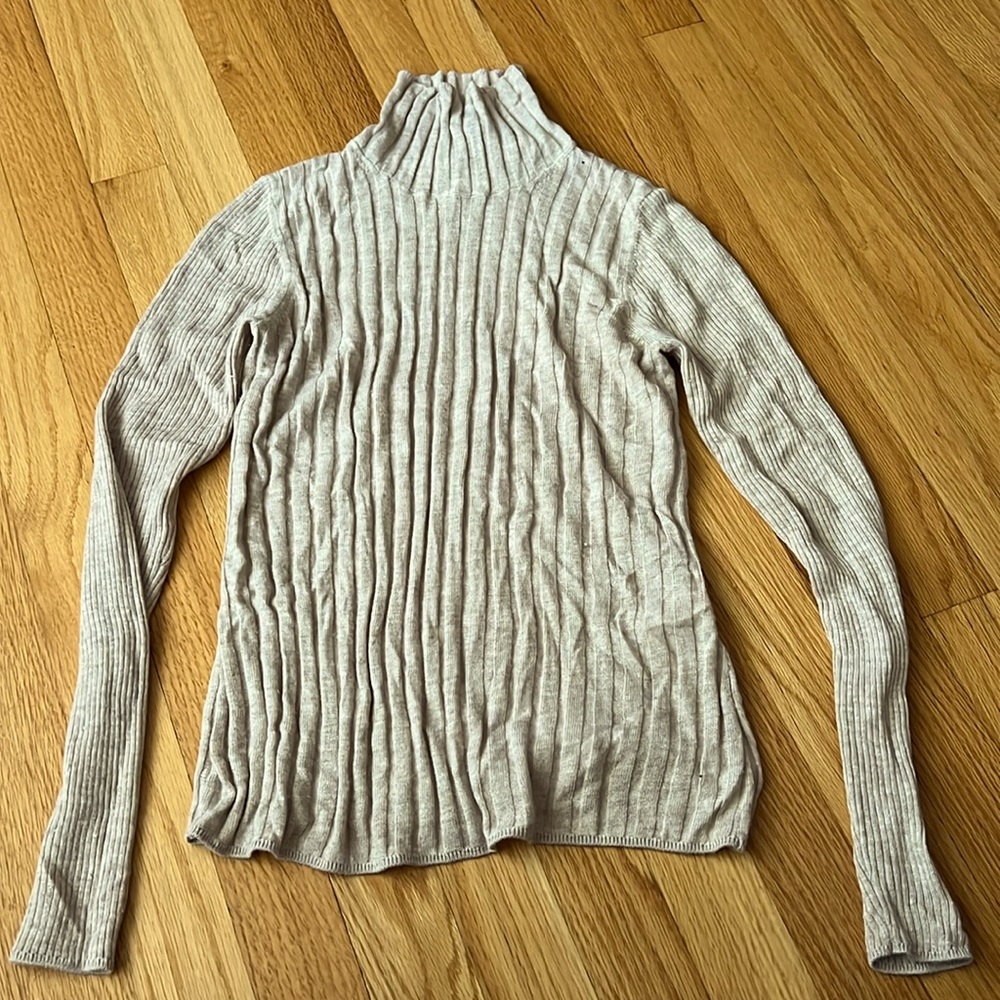 Turtle neck beige